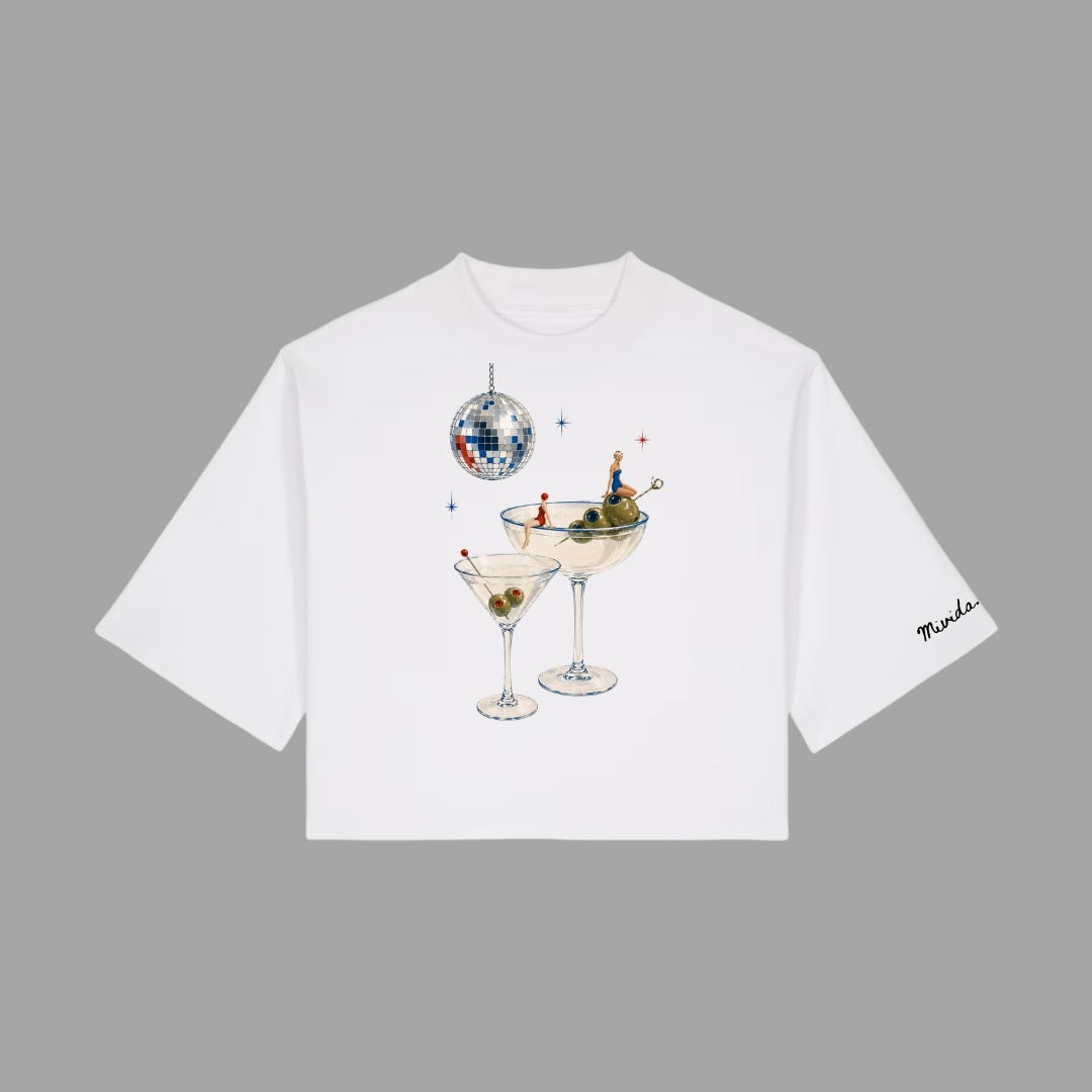 Cropped Tee Tini Pool
