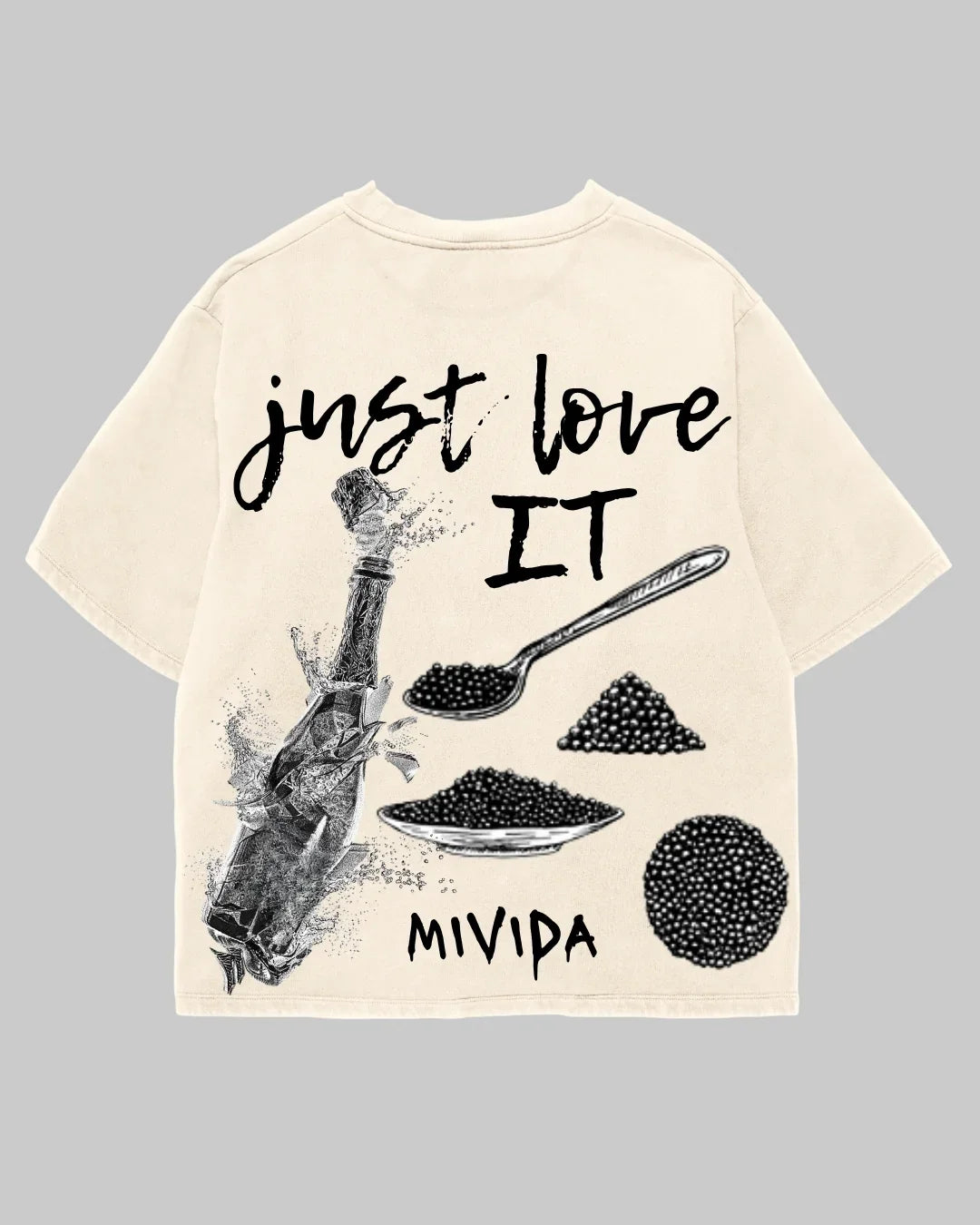 Tricou Oversized Love it