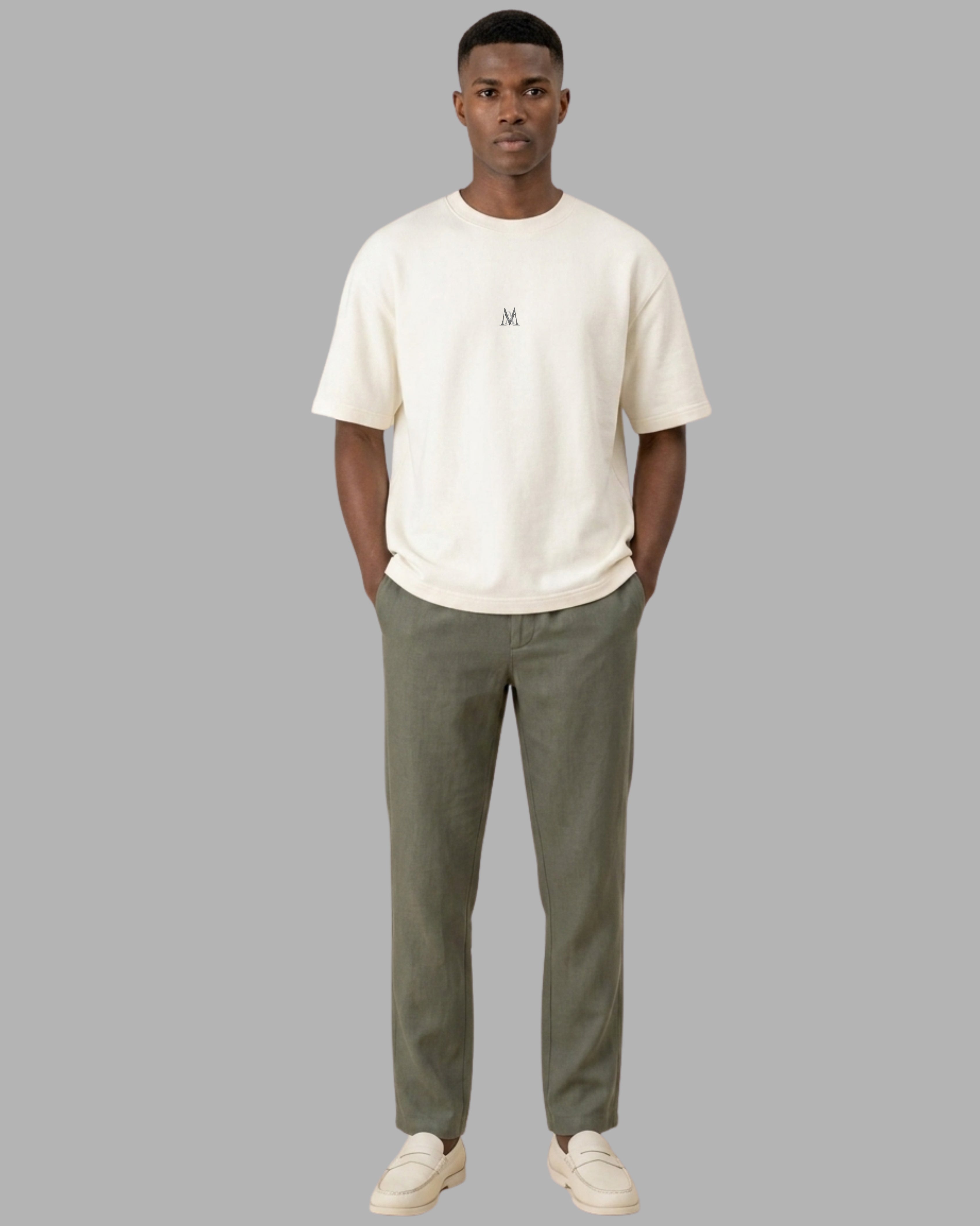Pantaloni Santo din in