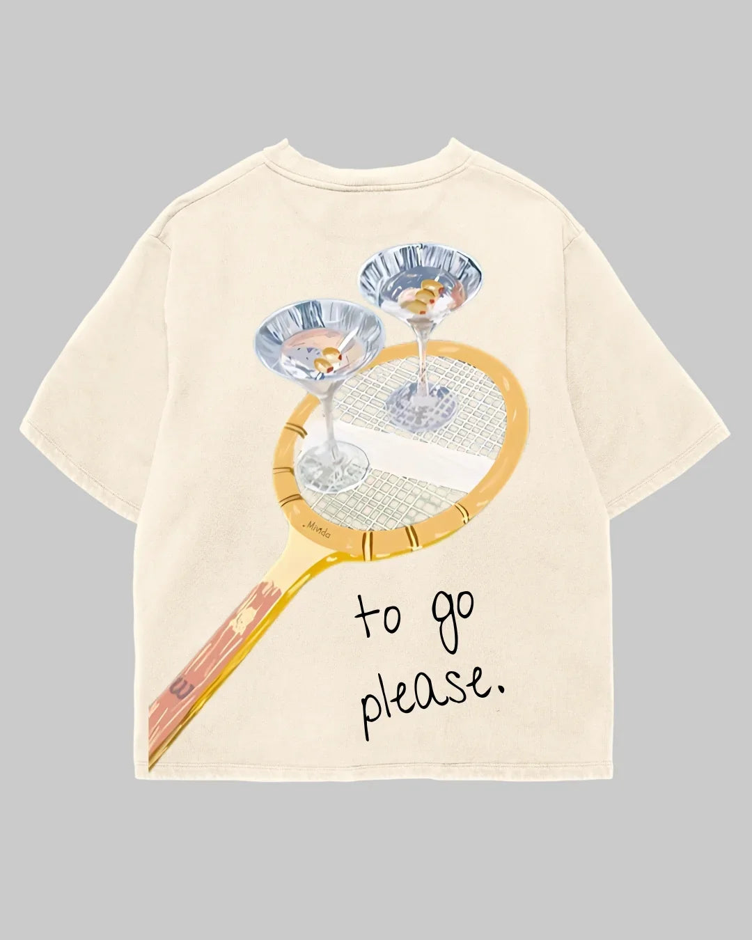 Tricou Oversized To Go