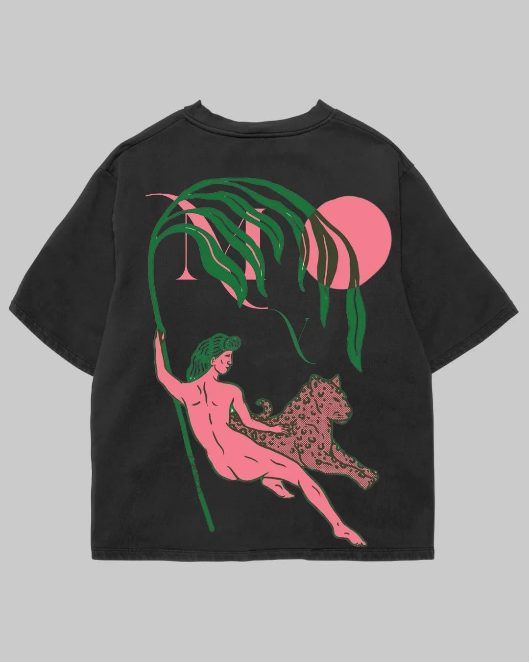 Tricou Oversized Palm Spring