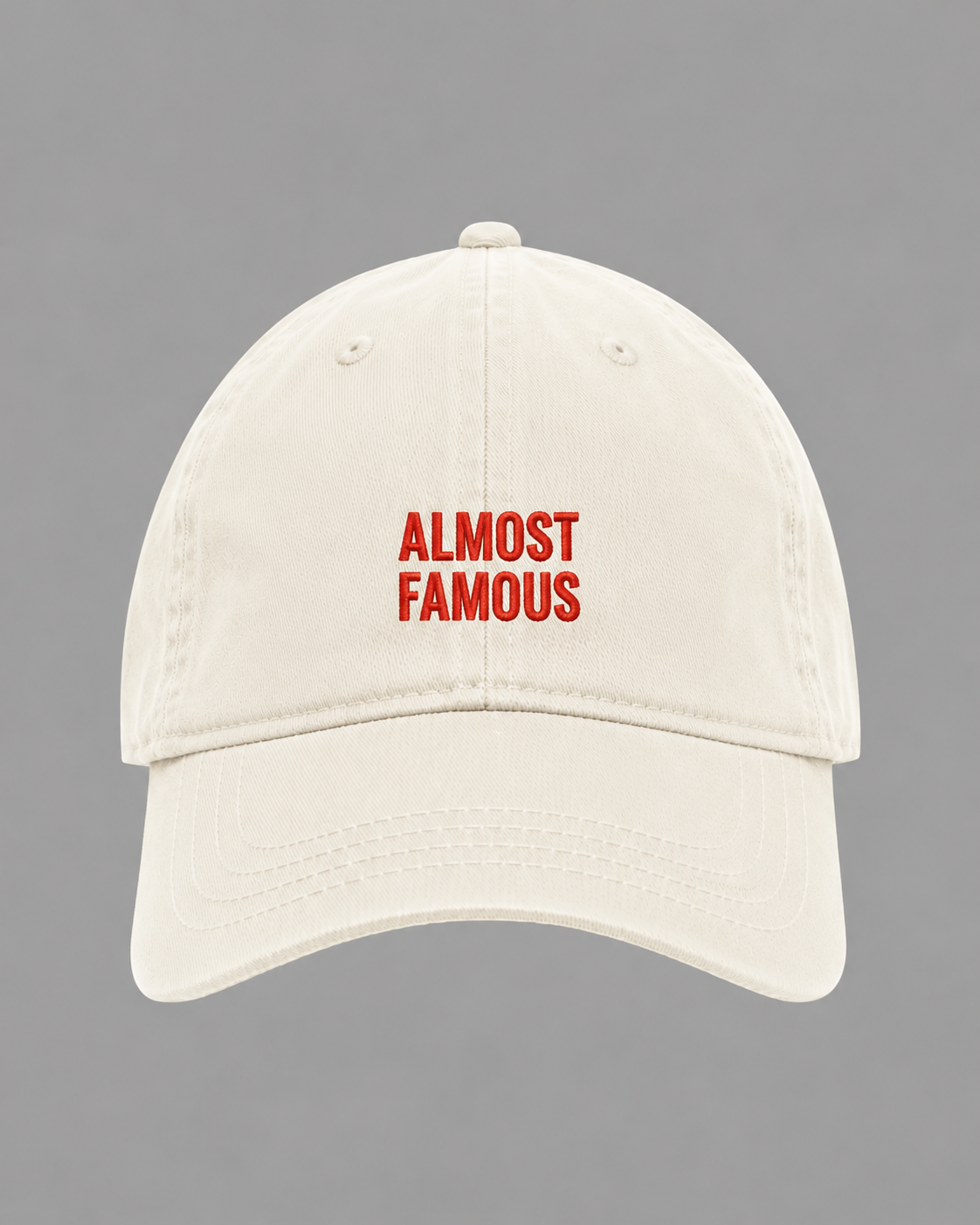 Famous Washed Ivory Cap