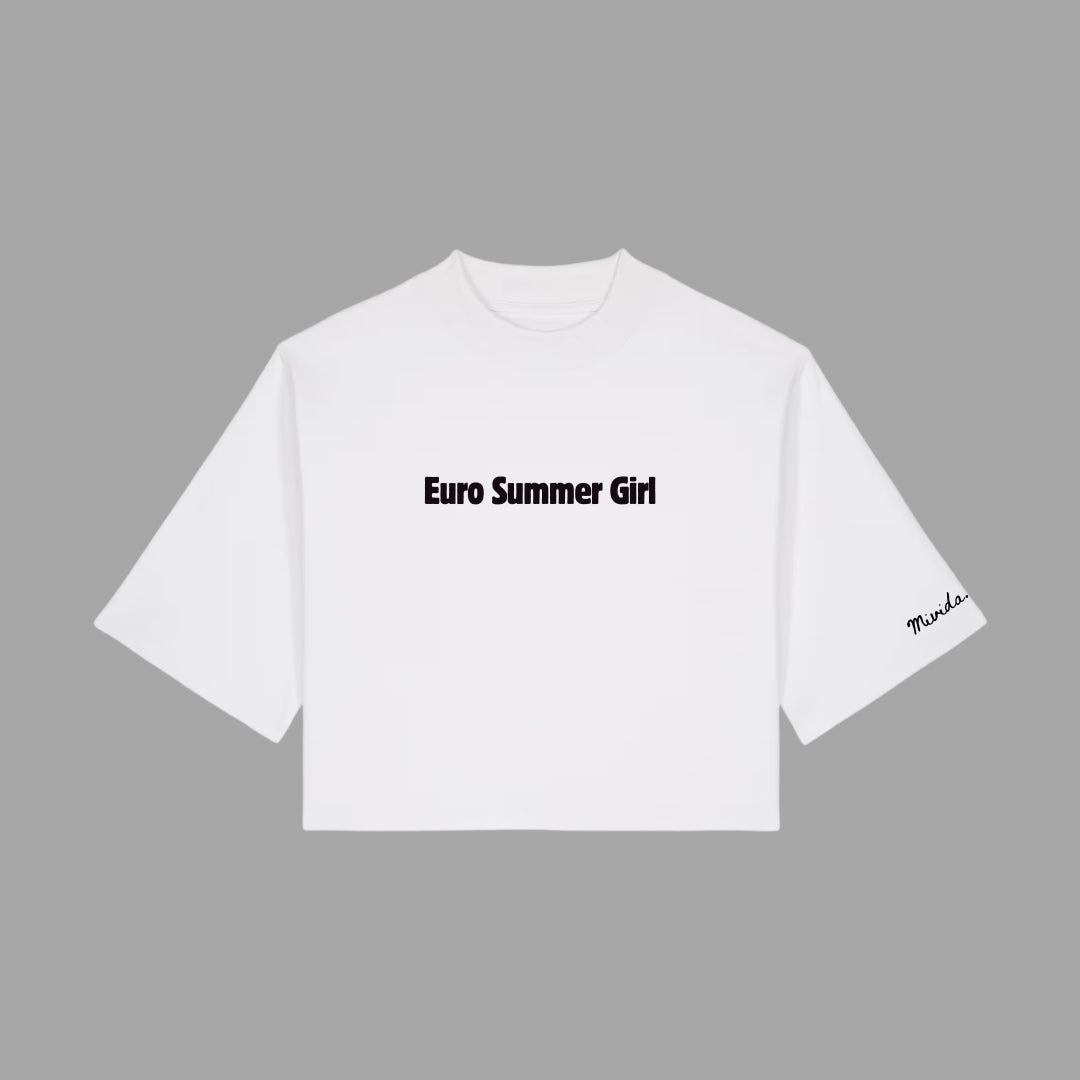 Cropped Tee Euro