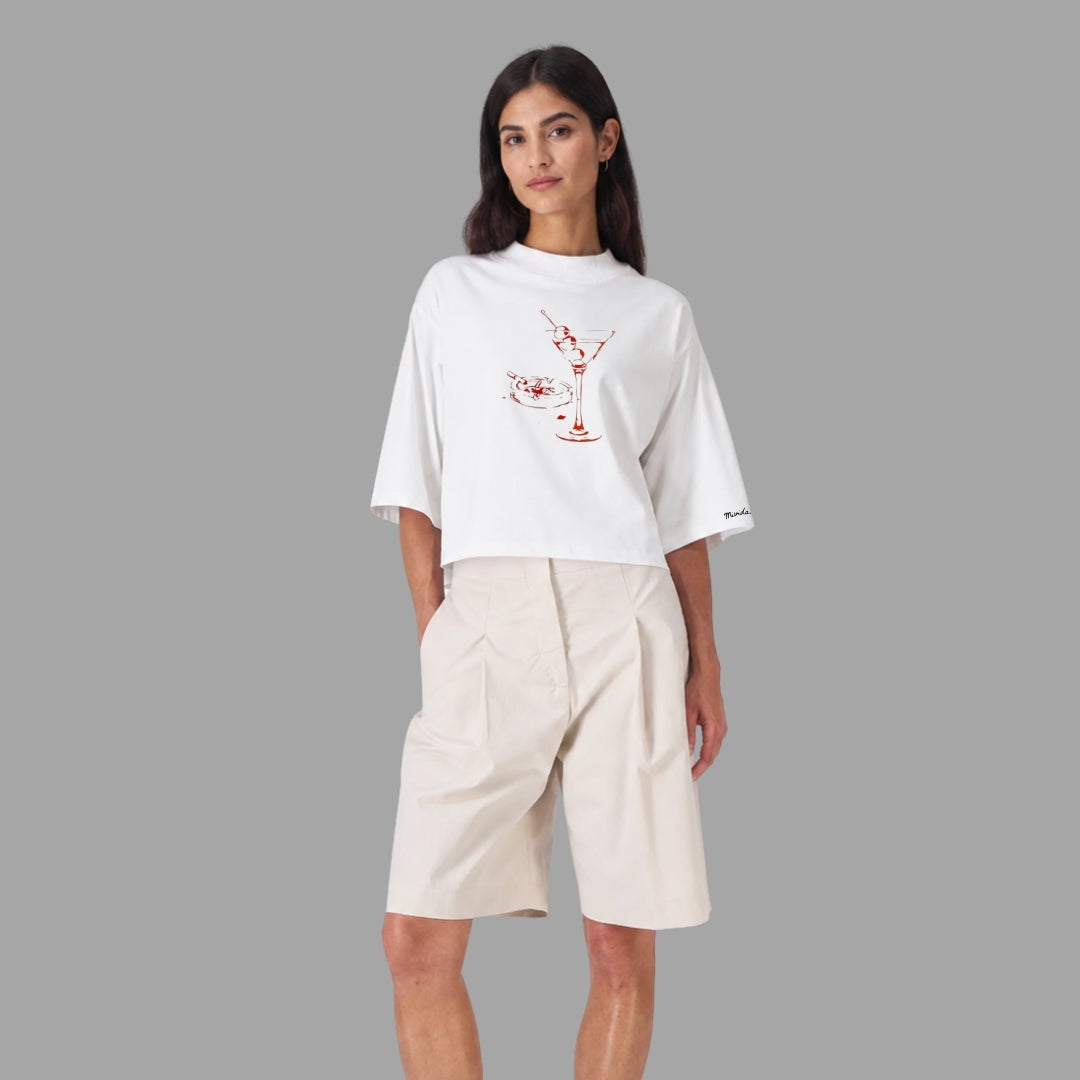 Tricou Cropped Break